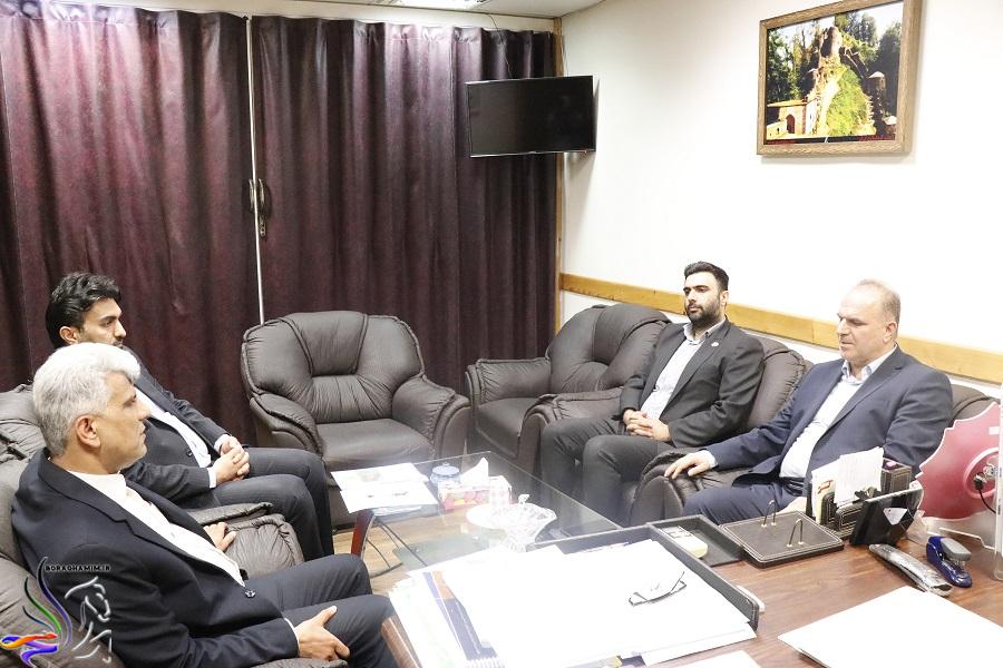 دیدار مدیرکل میراث فرهنگی با مدیر صندوق بیمه اجتماعی کشاورزان، روستاییان و عشایر استان گیلان