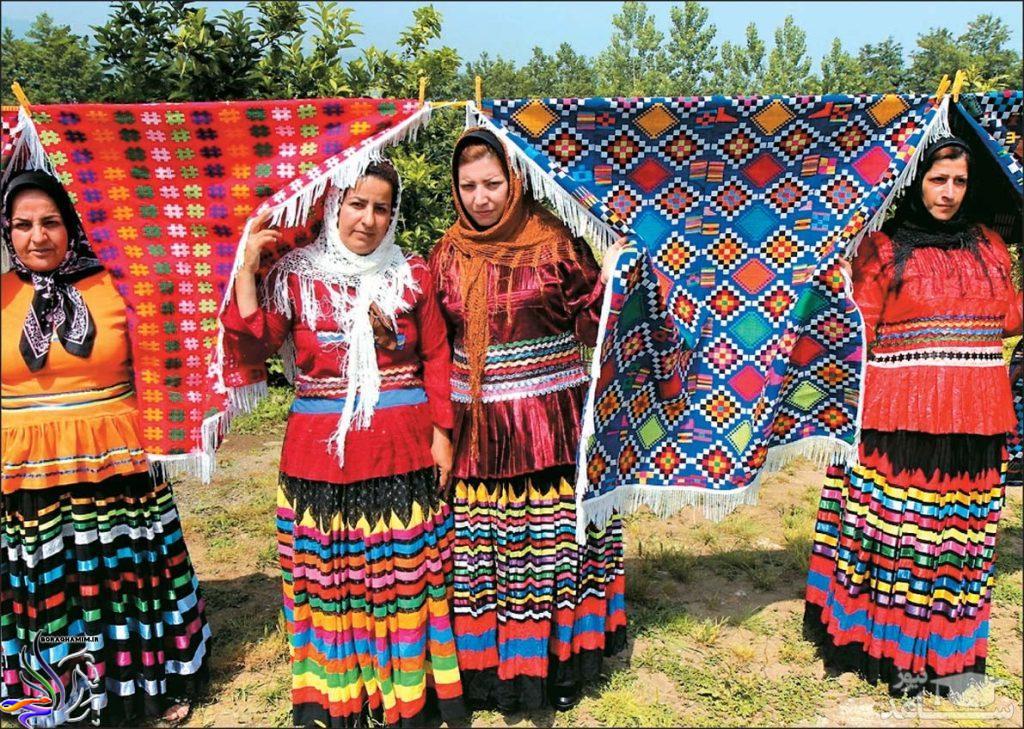 لباس سنتی زنان گیلان