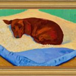 Rare sale of David Hockney painting of beloved dog Stanley could fetch £2.5m